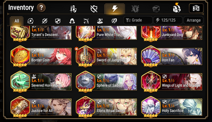 [GLOBAL] Epic 7 Seven Abyssal Yufine + Remnant Violet Tamarinne + Name Starter Account-Mobile Games Starter