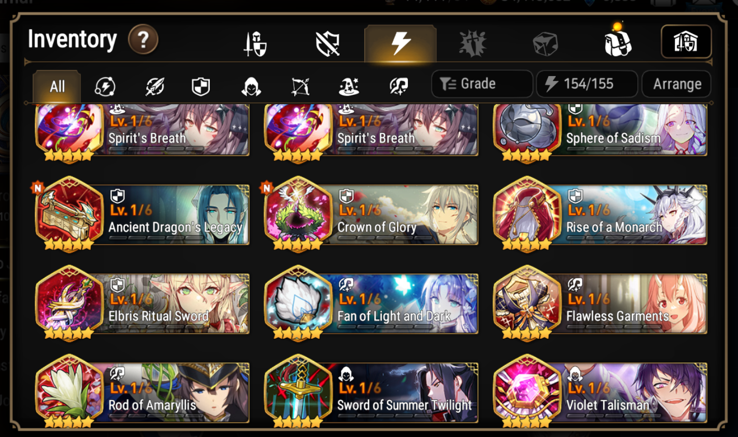 [Global] Epic 7 Seven Ambitious Tywin Last Rider Krau Rem Roy Mustang Angel of Light Angelica + Name Starter Account-Mobile Games Starter