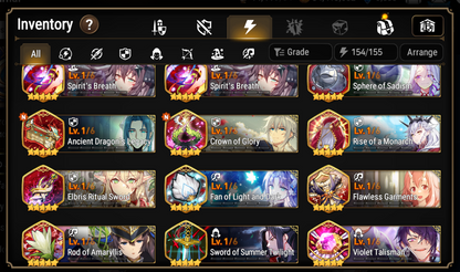 [Global] Epic 7 Seven Ambitious Tywin Last Rider Krau Rem Roy Mustang Angel of Light Angelica + Name Starter Account-Mobile Games Starter