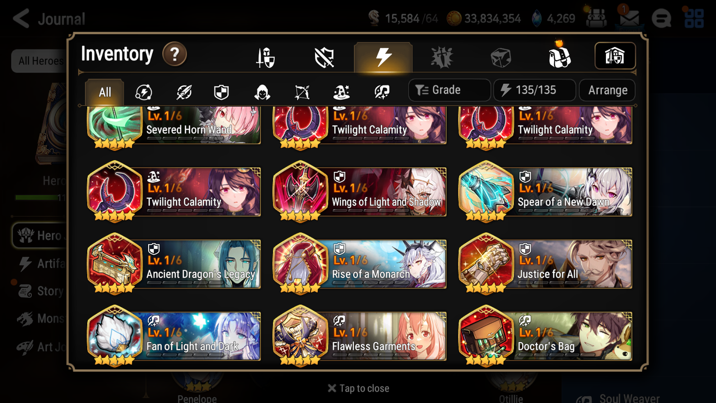 [Global] Epic 7 Seven Ambitious Tywin Spirit Eye Celine Jack Rimuru Amid + Name Starter Account-Mobile Games Starter