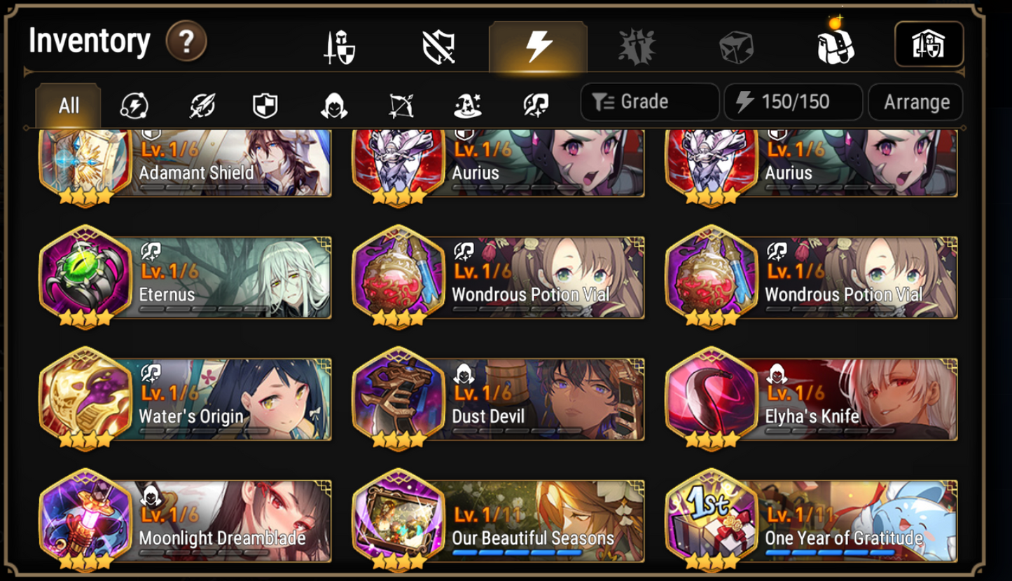 [Global] Epic 7 Seven Apocalypse Ravi + Amid Luna + ML pulls Starter Account-Mobile Games Starter