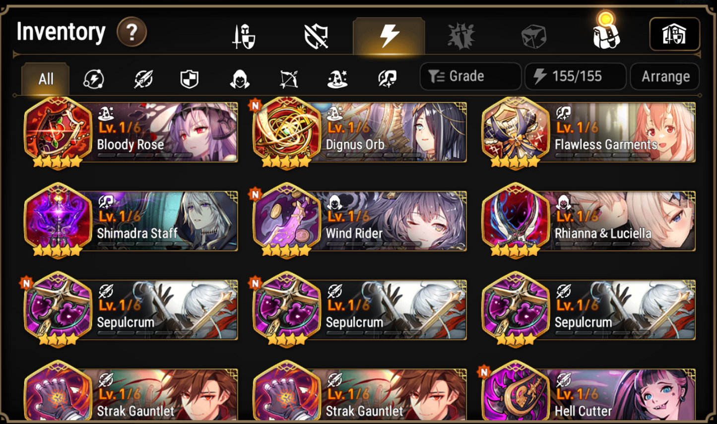 [Global] Epic 7 Seven Arbiter Vildred Fairytale Tenebria Silver Blade Aramintha + Name Starter Account-Mobile Games Starter