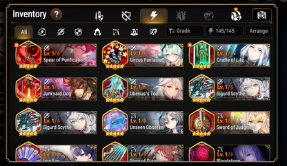 [Global] Epic 7 Seven Arbiter Vildred Jack + ML pulls + Name Starter Account-Mobile Games Starter