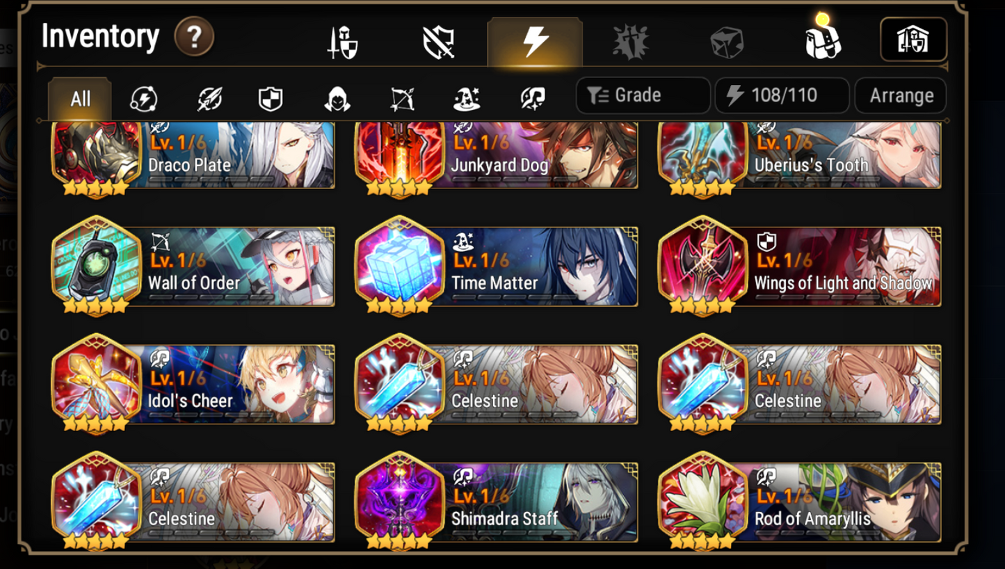 [GLOBAL] Epic 7 Seven Baiken Cerise Tamarinne Iseria + ML Mystics Pulls Aged Starter Account-Mobile Games Starter