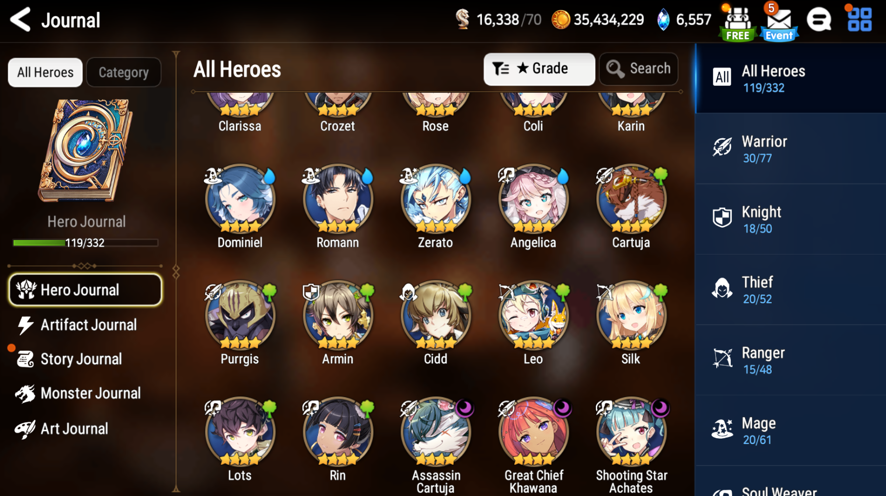 [Global] Epic 7 Seven Belian Briar Witch Iseria Rimuru Amid Name Starter Account-Mobile Games Starter