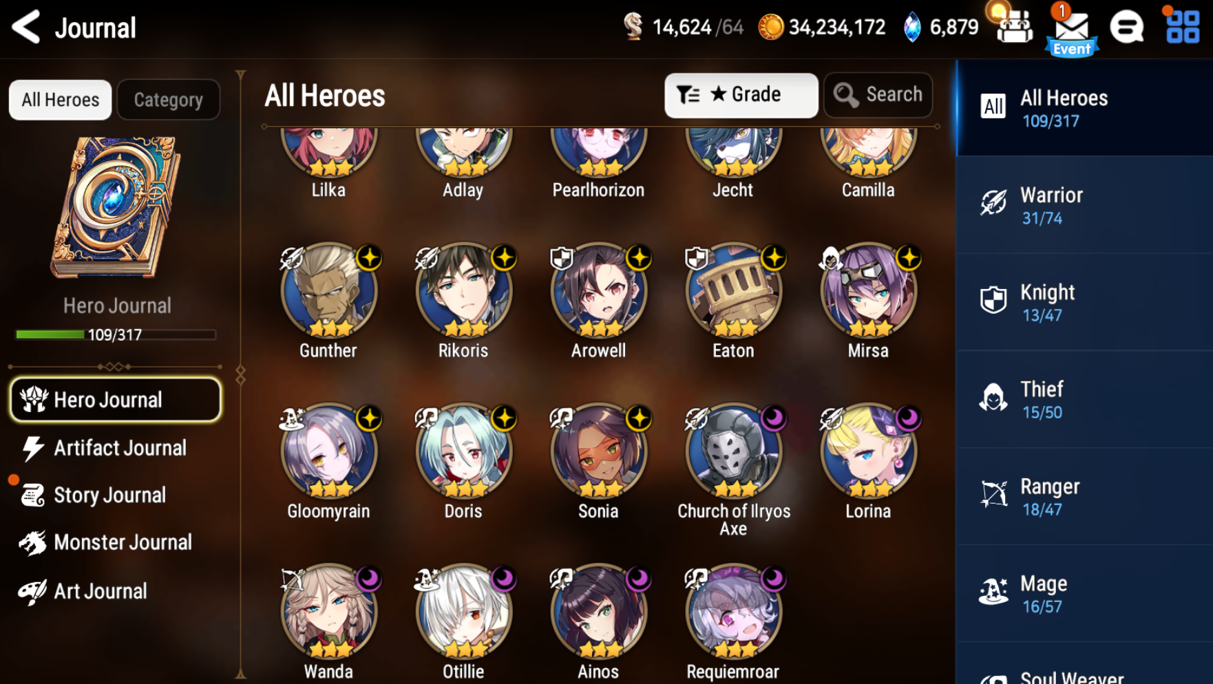 [Global] Epic 7 Seven Conqueror Lilias Specter Tenebria Amid Laia Iseria +Name Starter Account-Mobile Games Starter