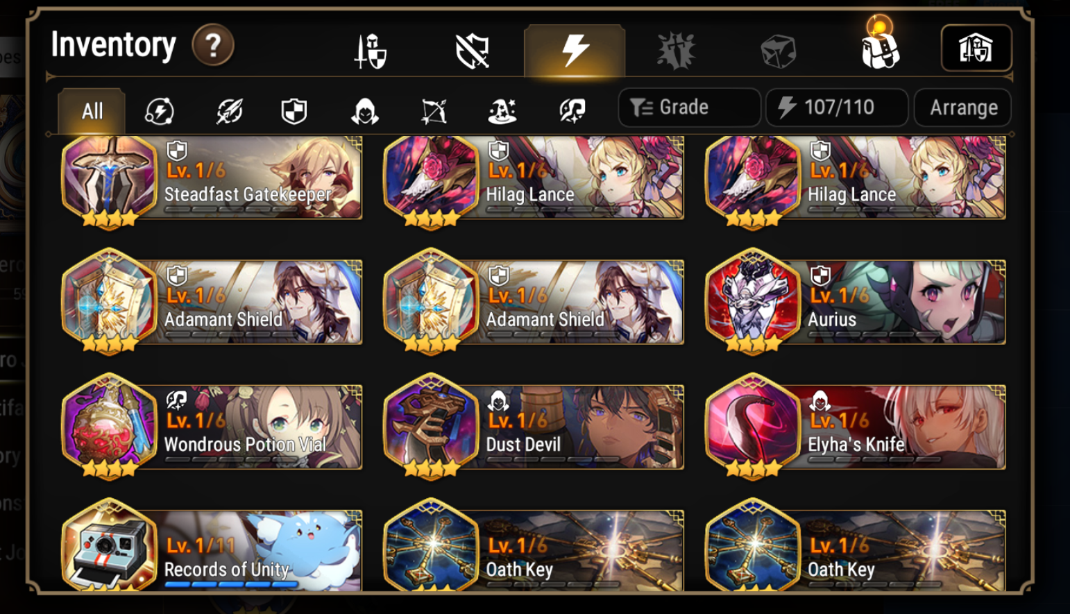 [GLOBAL] Epic 7 Seven Diene Baiken + ML Mystics Pulls Aged Starter Account-Mobile Games Starter