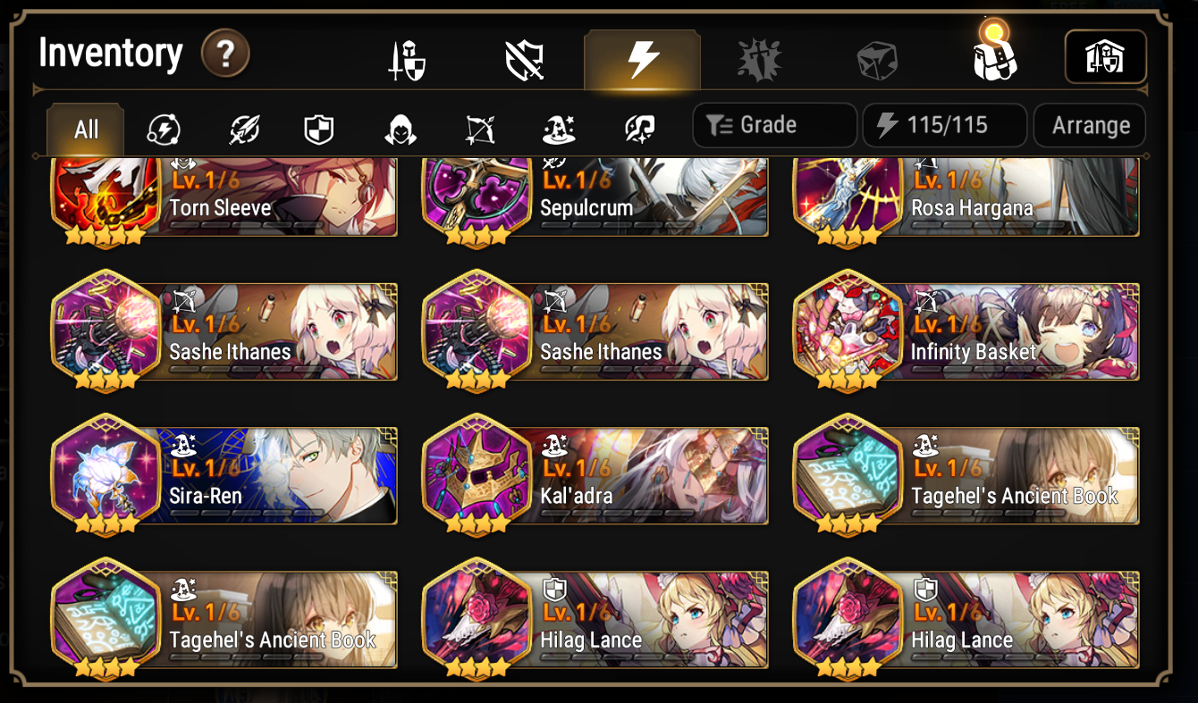 [GLOBAL] Epic 7 Seven Dizzy Diene Landy Cerise + ML Mystics Pulls Aged Starter Account-Mobile Games Starter