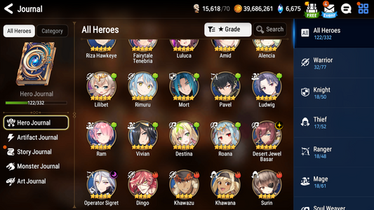 [Global] Epic 7 Seven DJ Basar Operator Sigret Rimuru Amid Festive Eda + Name Starter Account-Mobile Games Starter