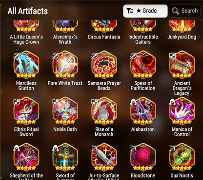 [GLOBAL] Epic 7 Seven Empyrean Ilynav + 55 ML pulls + Name Starter Account-Mobile Games Starter