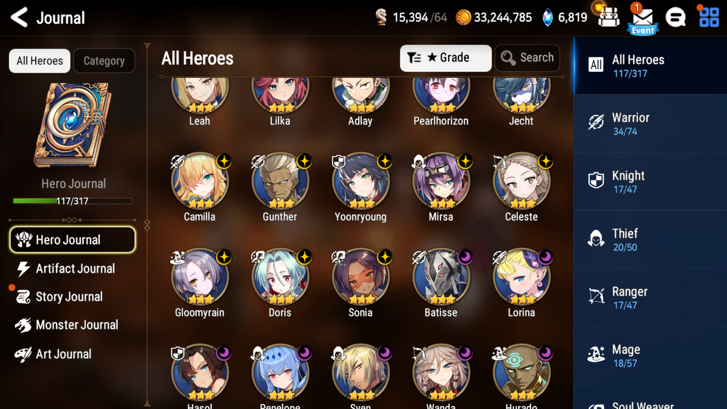 [Global] Epic 7 Seven Laia Rem Little Queen Charlotte + 2900 Mystics ML pulls + Name Starter Account-Mobile Games Starter