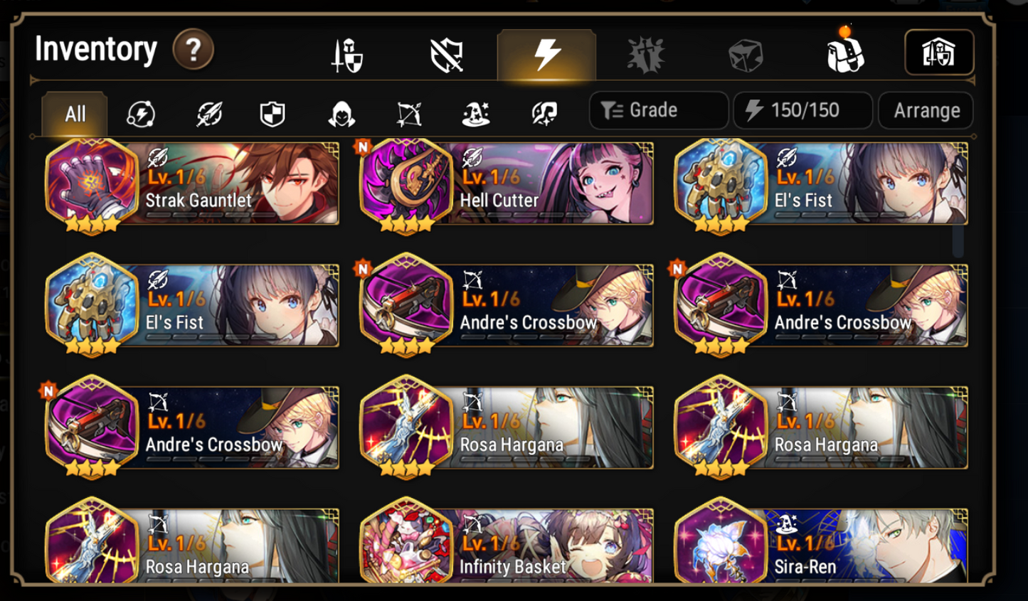 [Global] Epic 7 Seven Laia Rem Little Queen Charlotte + 2900 Mystics ML pulls + Name Starter Account-Mobile Games Starter