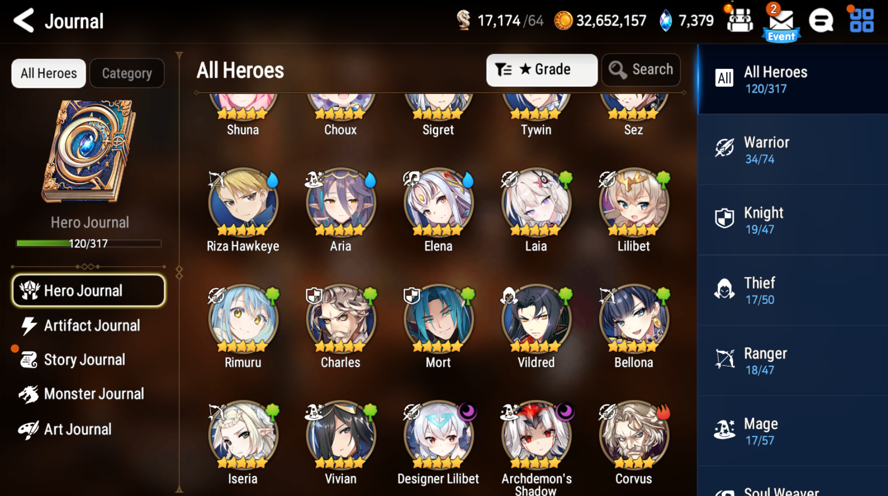 [Global] Epic 7 Seven Laia Rimuru Designer Lilibet Archdemon's Shadow + Name Starter Account-Mobile Games Starter