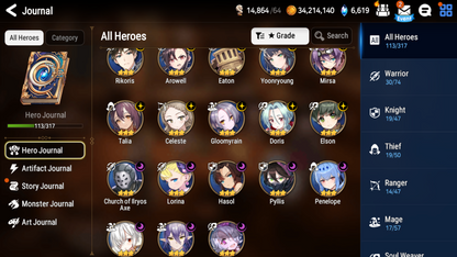 [Global] Epic 7 Seven Little Queen Charlotte Speicmen Angel of Light Angelica + ML pulls +Name Starter Account-Mobile Games Starter