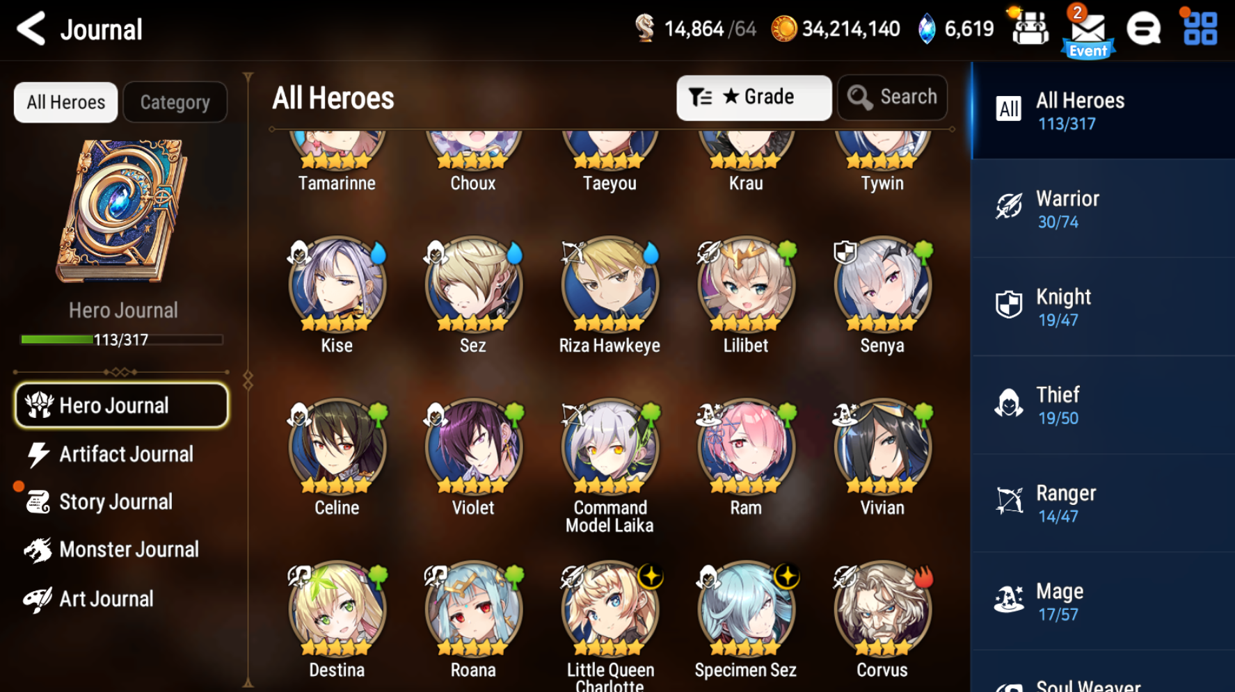 [Global] Epic 7 Seven Little Queen Charlotte Speicmen Angel of Light Angelica + ML pulls +Name Starter Account-Mobile Games Starter