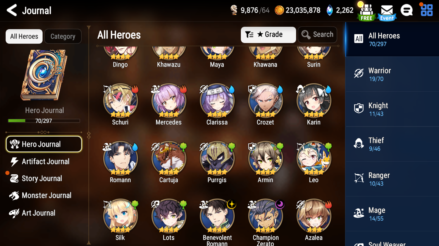 [Global] Epic 7 Seven Luna Fairytale Tenebria Fallen Cecilia Tamarinne + ML Mystics Pulls Aged Starter Account-Mobile Games Starter