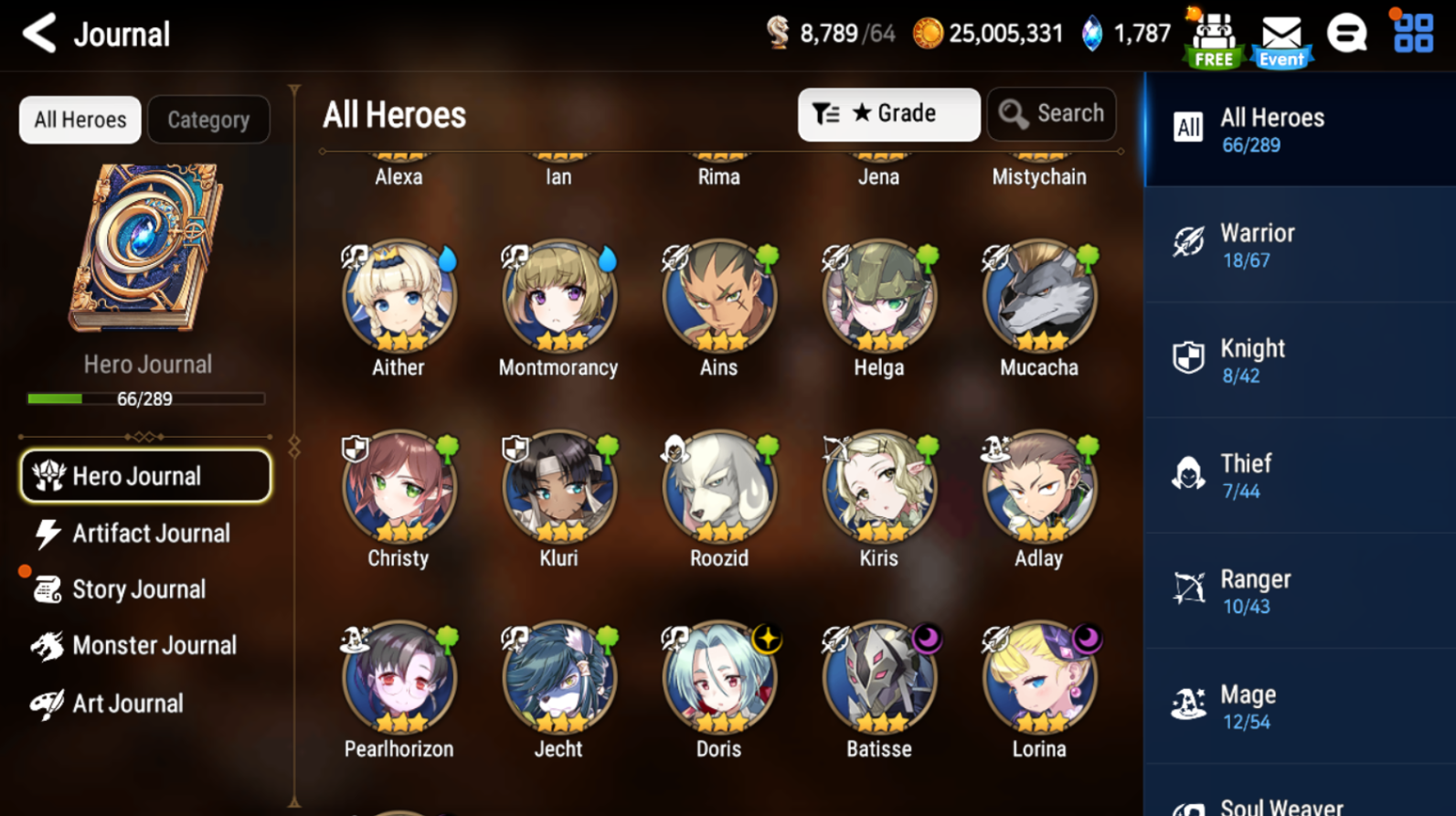 [GLOBAL] Epic 7 Seven Luna Judge Kise Tamarinne + ML Mystics Pulls + Name Aged Starter Account-Mobile Games Starter