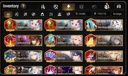 [GLOBAL] Epic 7 Seven Luna Seaside Bellona Summertime Iseria + ML Mystics Pulls Aged Starter Account-Mobile Games Starter