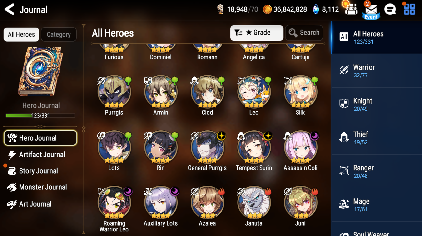 [Global] Epic 7 Seven Maid Chloe Belian Rimuru Jack + ML mystics+Name Starter Account-Mobile Games Starter