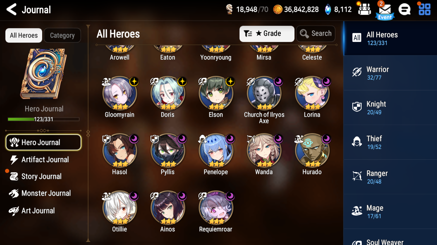 [Global] Epic 7 Seven Maid Chloe Belian Rimuru Jack + ML mystics+Name Starter Account-Mobile Games Starter