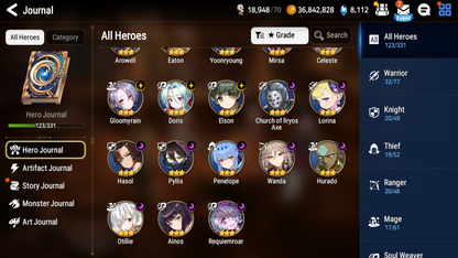 [Global] Epic 7 Seven Maid Chloe Belian Rimuru Jack + ML mystics+Name Starter Account-Mobile Games Starter