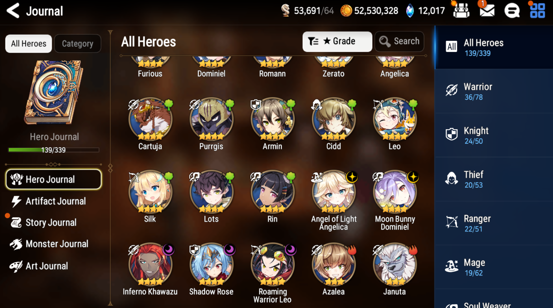 [GLOBAL] Epic 7 Seven Navy Captain Landy Belian + 59ML pulls 12k skystones 2600 mystics + Name Starter Account-Mobile Games Starter