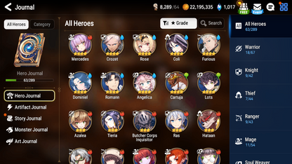 [GLOBAL] Epic 7 Seven Rem Dizzy + ML Mystics Pulls + Name Aged Starter Account-Mobile Games Starter