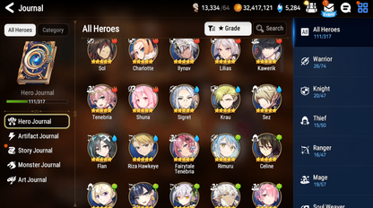 [Global] Epic 7 Seven Rimuru Fairytale Tenebria Blood Moon Haste + Name Starter Account-Mobile Games Starter