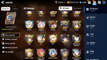 [Global] Epic 7 Seven Rimuru Fairytale Tenebria Blood Moon Haste + Name Starter Account-Mobile Games Starter