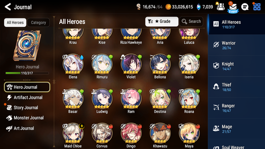 [Global] Epic 7 Seven Rimuru+art Benimaru Milim Maid Chloe +Name Starter Account-Mobile Games Starter