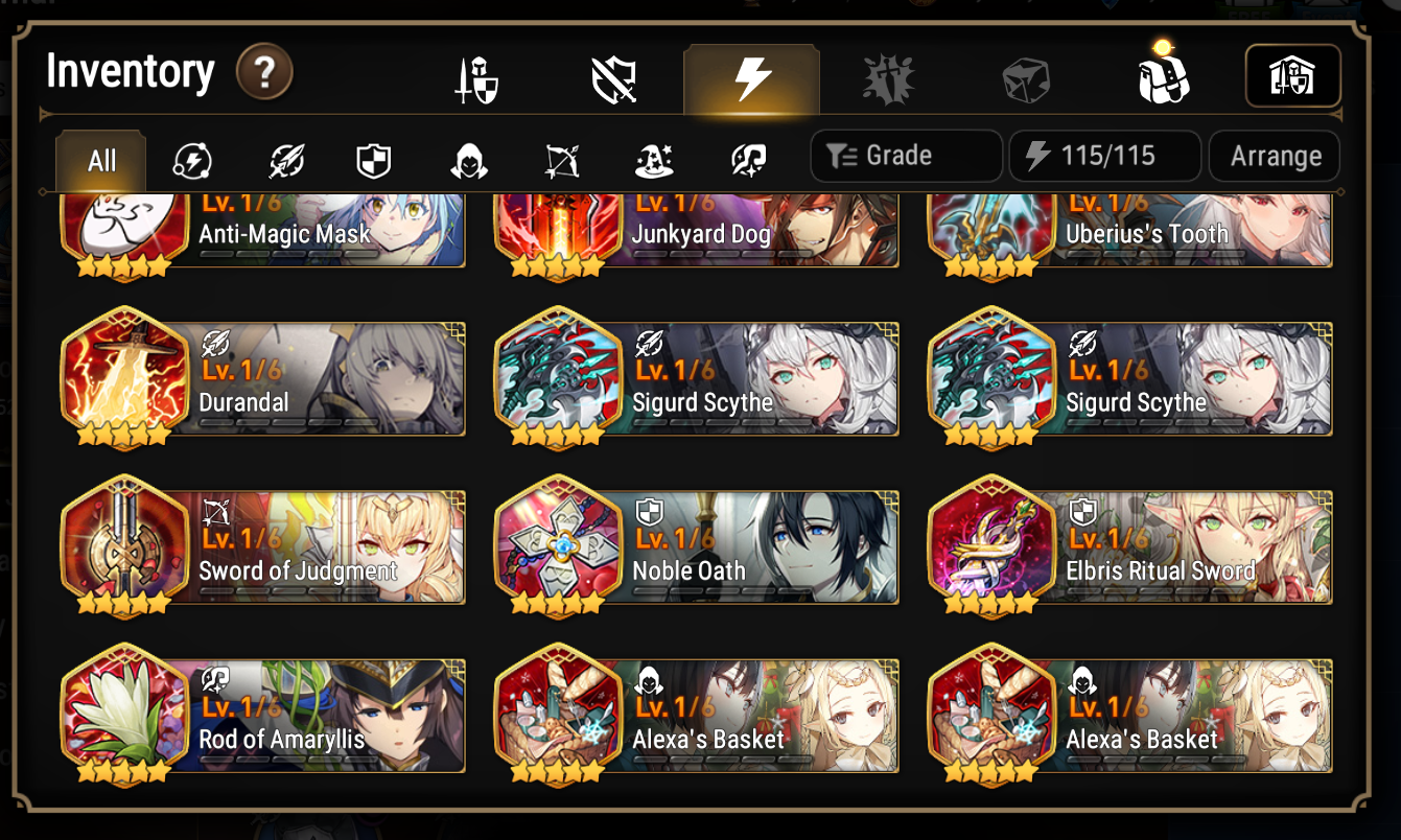 [GLOBAL] Epic 7 Seven Seaside Bellona Cerise Rimuru + ML Mystics Pulls + Name Aged Starter Account-Mobile Games Starter