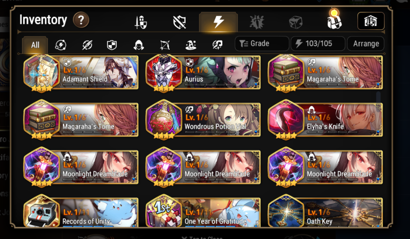 [GLOBAL] Epic 7 Seven Seaside Bellona Fairytale Tenebria Baiken Cerise + ML Mystics Pulls Aged Starter Account-Mobile Games Starter