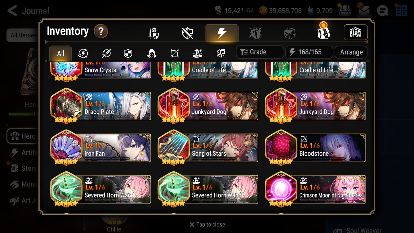 [Global] Epic 7 Seven Straze Lethe+ artifact Tamarinne Starter Account-Mobile Games Starter