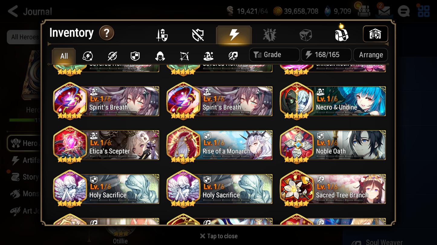 [Global] Epic 7 Seven Straze Lethe+ artifact Tamarinne Starter Account-Mobile Games Starter