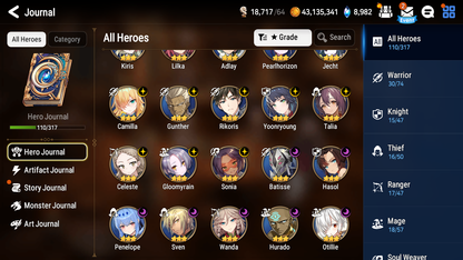 [Global] Epic 7 Seven Straze Lethe+artifact Tamarinne + Name Starter Account-Mobile Games Starter