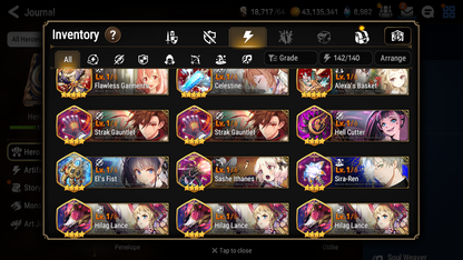 [Global] Epic 7 Seven Straze Lethe+artifact Tamarinne + Name Starter Account-Mobile Games Starter