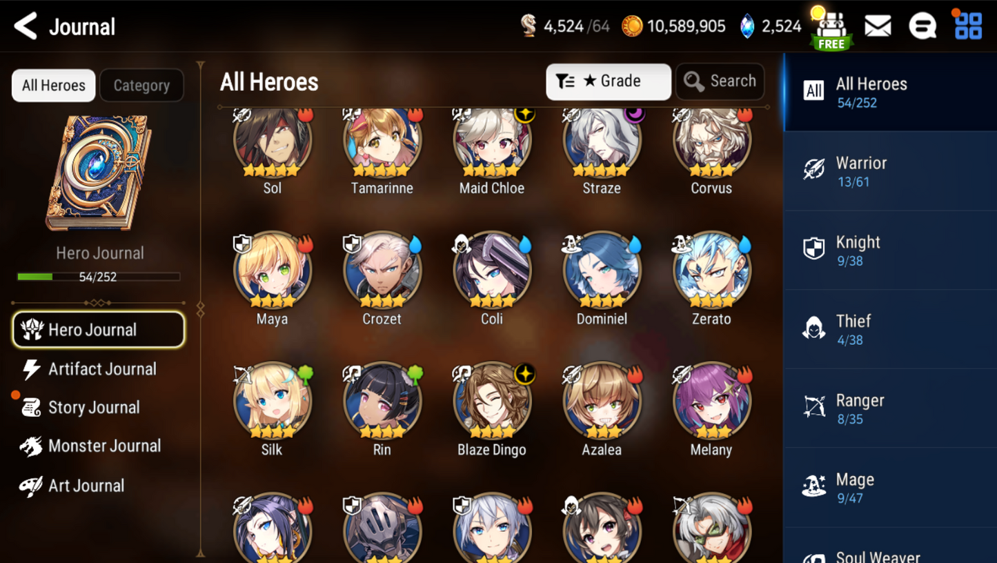 [Global] Epic 7 Seven Straze Maid Chloe + Pulls + Name Starter Account-Mobile Games Starter