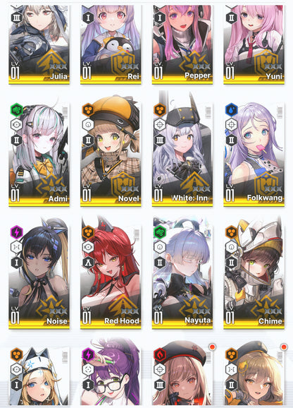 [GLOBAL] GODDESS OF VICTORY NIKKE 13SSR+Pity Nayuta+Red Hood+skin+Julia+Pepper+Yuni+Novel+Admi+Rei++ starter account-Mobile Games Starter
