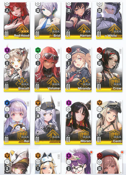 [GLOBAL] GODDESS OF VICTORY NIKKE 14SSR MLB 4X Red Hood+skin+Volume+Snow White+Rei++ starter account-Mobile Games Starter