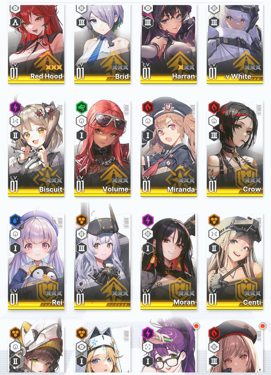 [GLOBAL] GODDESS OF VICTORY NIKKE 14SSR MLB 4X Red Hood+skin+Volume+Snow White+Rei++ starter account-Mobile Games Starter