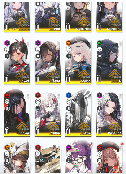 [GLOBAL] GODDESS OF VICTORY NIKKE 14SSR+Pity 2 Modernia+Naga+Marciana+D+Yulha+ starter account-Mobile Games Starter