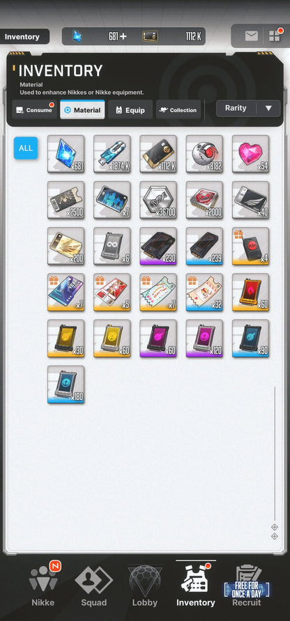 [GLOBAL] GODDESS OF VICTORY NIKKE 10SSR+Pity Red Hood+Skin+Modernia+Tia++ starter account-Mobile Games Starter