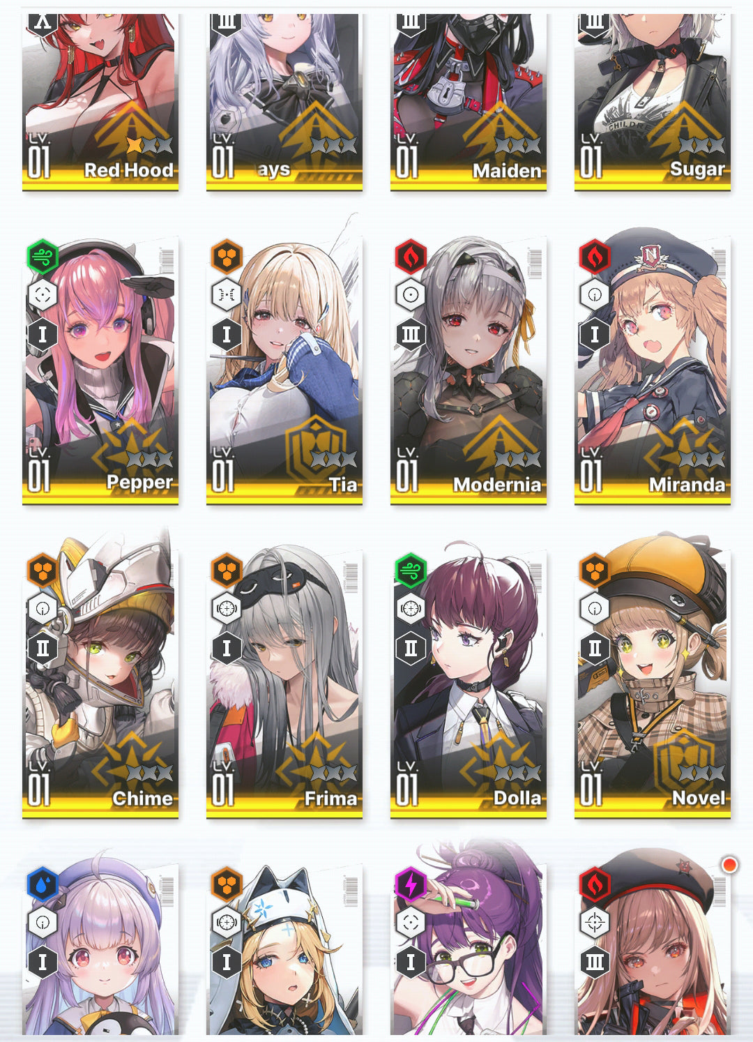 [GLOBAL] GODDESS OF VICTORY NIKKE 14SSR+Pity Red Hood+Skin+Modernia+Tia++ starter account-Mobile Games Starter