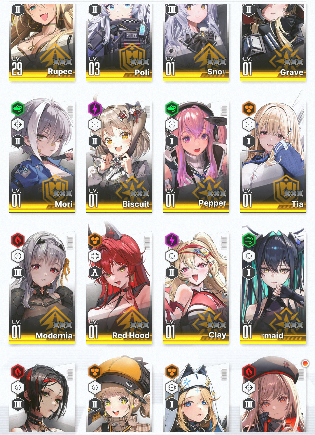 [GLOBAL] GODDESS OF VICTORY NIKKE 15SSR Modernia+Red Hood+Skin+Little Mermaid+Grave+Tia++Pepper++ starter account-Mobile Games Starter