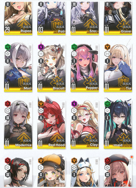 [GLOBAL] GODDESS OF VICTORY NIKKE 15SSR Modernia+Red Hood+Skin+Little Mermaid+Grave+Tia++Pepper++ starter account-Mobile Games Starter