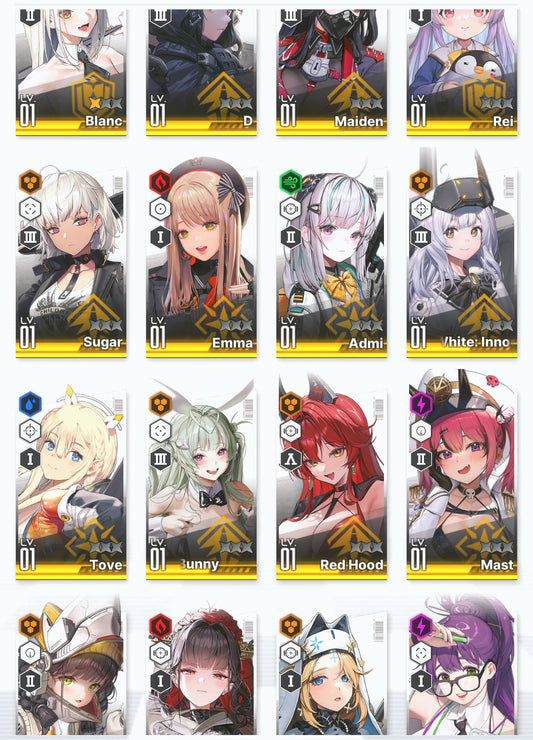 [GLOBAL] GODDESS OF VICTORY NIKKE 15SSR+Pity Red Hood+skin+Bunny Soda+Blanc+Maiden+D+Admi+Emma+Rei++ starter account-Mobile Games Starter