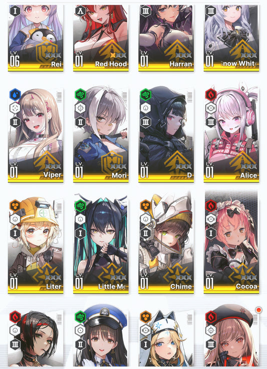 [GLOBAL] GODDESS OF VICTORY NIKKE 15SSR+Pity Red Hood+Skin+Little Mermaid+Liter+D+Rei++ starter account-Mobile Games Starter