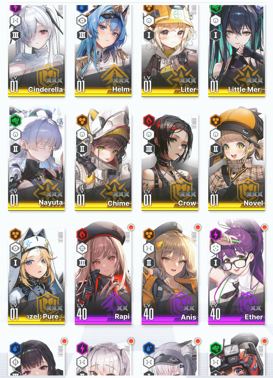 [GLOBAL] GODDESS OF VICTORY NIKKE 17SSR MLB 4X Red Hood+Skin+Nayuta+Cinderella+Little Mermaid+Liter+Maiden+Novel+Rei++ starter account-Mobile Games Starter