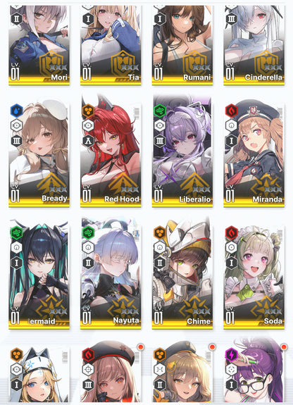 [GLOBAL] GODDESS OF VICTORY NIKKE 17SSR Nayuta+Liberalio+Red Hood+Skin+Cinderella+Little Mermaid+Bready+Tia+Rosanna+Poli+Miranda++ starter account-Mobile Games Starter