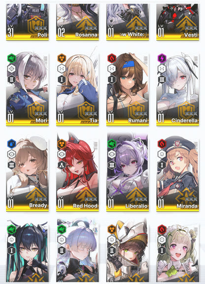 [GLOBAL] GODDESS OF VICTORY NIKKE 17SSR Nayuta+Liberalio+Red Hood+Skin+Cinderella+Little Mermaid+Bready+Tia+Rosanna+Poli+Miranda++ starter account-Mobile Games Starter